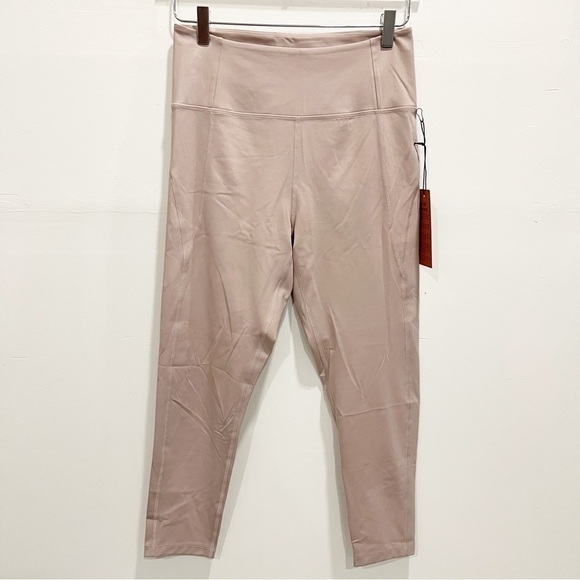 Girlfriend Collective High Waist 7/8 Leggings in Quartz Size Large - Picture 2 of 12
